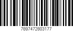 Código de barras (EAN, GTIN, SKU, ISBN): '7897472803177'