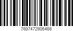 Código de barras (EAN, GTIN, SKU, ISBN): '7897472806468'