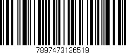 Código de barras (EAN, GTIN, SKU, ISBN): '7897473136519'