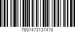 Código de barras (EAN, GTIN, SKU, ISBN): '7897473137479'