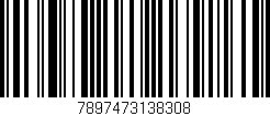 Código de barras (EAN, GTIN, SKU, ISBN): '7897473138308'