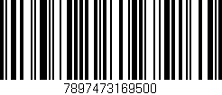 Código de barras (EAN, GTIN, SKU, ISBN): '7897473169500'
