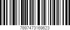 Código de barras (EAN, GTIN, SKU, ISBN): '7897473169623'