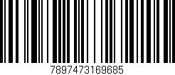 Código de barras (EAN, GTIN, SKU, ISBN): '7897473169685'