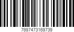 Código de barras (EAN, GTIN, SKU, ISBN): '7897473169739'