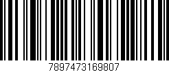 Código de barras (EAN, GTIN, SKU, ISBN): '7897473169807'