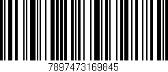 Código de barras (EAN, GTIN, SKU, ISBN): '7897473169845'