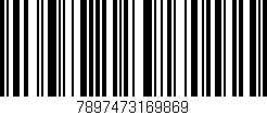 Código de barras (EAN, GTIN, SKU, ISBN): '7897473169869'