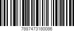 Código de barras (EAN, GTIN, SKU, ISBN): '7897473180086'