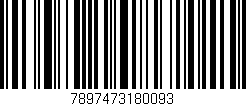 Código de barras (EAN, GTIN, SKU, ISBN): '7897473180093'