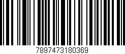 Código de barras (EAN, GTIN, SKU, ISBN): '7897473180369'