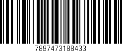 Código de barras (EAN, GTIN, SKU, ISBN): '7897473188433'