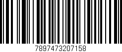 Código de barras (EAN, GTIN, SKU, ISBN): '7897473207158'