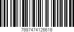 Código de barras (EAN, GTIN, SKU, ISBN): '7897474126618'