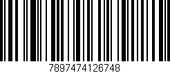 Código de barras (EAN, GTIN, SKU, ISBN): '7897474126748'