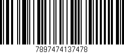 Código de barras (EAN, GTIN, SKU, ISBN): '7897474137478'