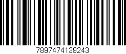 Código de barras (EAN, GTIN, SKU, ISBN): '7897474139243'