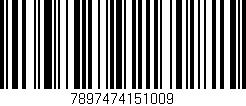 Código de barras (EAN, GTIN, SKU, ISBN): '7897474151009'