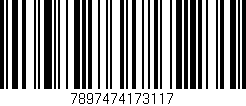 Código de barras (EAN, GTIN, SKU, ISBN): '7897474173117'