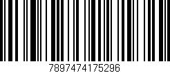 Código de barras (EAN, GTIN, SKU, ISBN): '7897474175296'