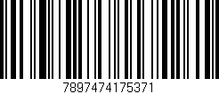 Código de barras (EAN, GTIN, SKU, ISBN): '7897474175371'