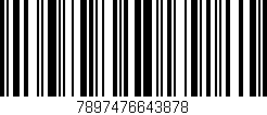 Código de barras (EAN, GTIN, SKU, ISBN): '7897476643878'