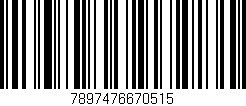 Código de barras (EAN, GTIN, SKU, ISBN): '7897476670515'
