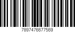 Código de barras (EAN, GTIN, SKU, ISBN): '7897476677569'