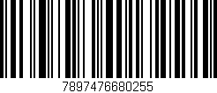 Código de barras (EAN, GTIN, SKU, ISBN): '7897476680255'