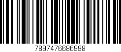 Código de barras (EAN, GTIN, SKU, ISBN): '7897476686998'