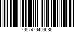 Código de barras (EAN, GTIN, SKU, ISBN): '7897478406068'