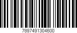Código de barras (EAN, GTIN, SKU, ISBN): '7897491304600'