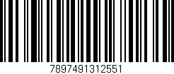 Código de barras (EAN, GTIN, SKU, ISBN): '7897491312551'
