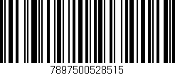 Código de barras (EAN, GTIN, SKU, ISBN): '7897500528515'
