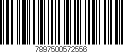 Código de barras (EAN, GTIN, SKU, ISBN): '7897500572556'