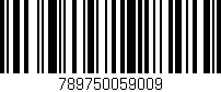 Código de barras (EAN, GTIN, SKU, ISBN): '789750059009'