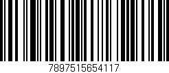 Código de barras (EAN, GTIN, SKU, ISBN): '7897515654117'