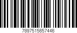 Código de barras (EAN, GTIN, SKU, ISBN): '7897515657446'