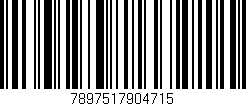 Código de barras (EAN, GTIN, SKU, ISBN): '7897517904715'