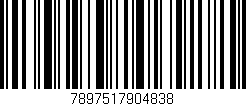 Código de barras (EAN, GTIN, SKU, ISBN): '7897517904838'