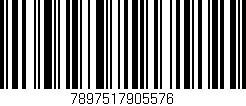 Código de barras (EAN, GTIN, SKU, ISBN): '7897517905576'