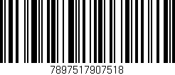 Código de barras (EAN, GTIN, SKU, ISBN): '7897517907518'