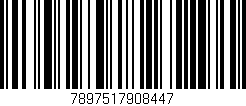 Código de barras (EAN, GTIN, SKU, ISBN): '7897517908447'