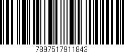Código de barras (EAN, GTIN, SKU, ISBN): '7897517911843'