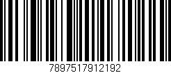 Código de barras (EAN, GTIN, SKU, ISBN): '7897517912192'