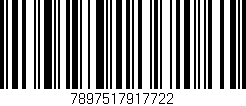Código de barras (EAN, GTIN, SKU, ISBN): '7897517917722'