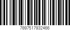Código de barras (EAN, GTIN, SKU, ISBN): '7897517932466'