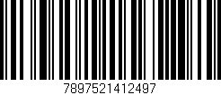 Código de barras (EAN, GTIN, SKU, ISBN): '7897521412497'