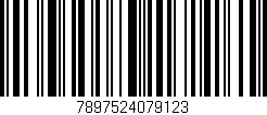 Código de barras (EAN, GTIN, SKU, ISBN): '7897524079123'