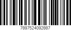 Código de barras (EAN, GTIN, SKU, ISBN): '7897524092887'